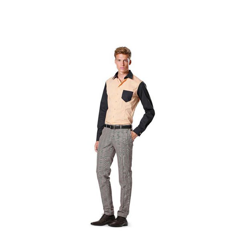 Spodnie męskie – wąskie, Burda 6933,  image number 3