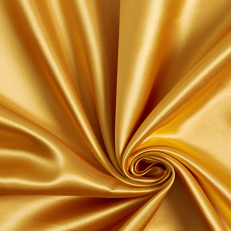 Satyna na suknie ślubne – złoto metaliczny,  image number 1
