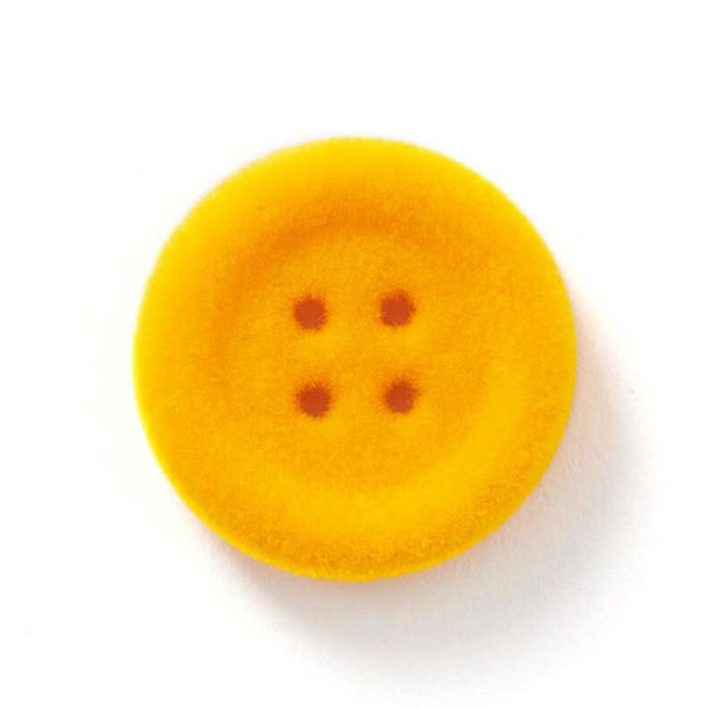Guzik aksamitny, 4 dziurki – pomarańcza,  image number 1