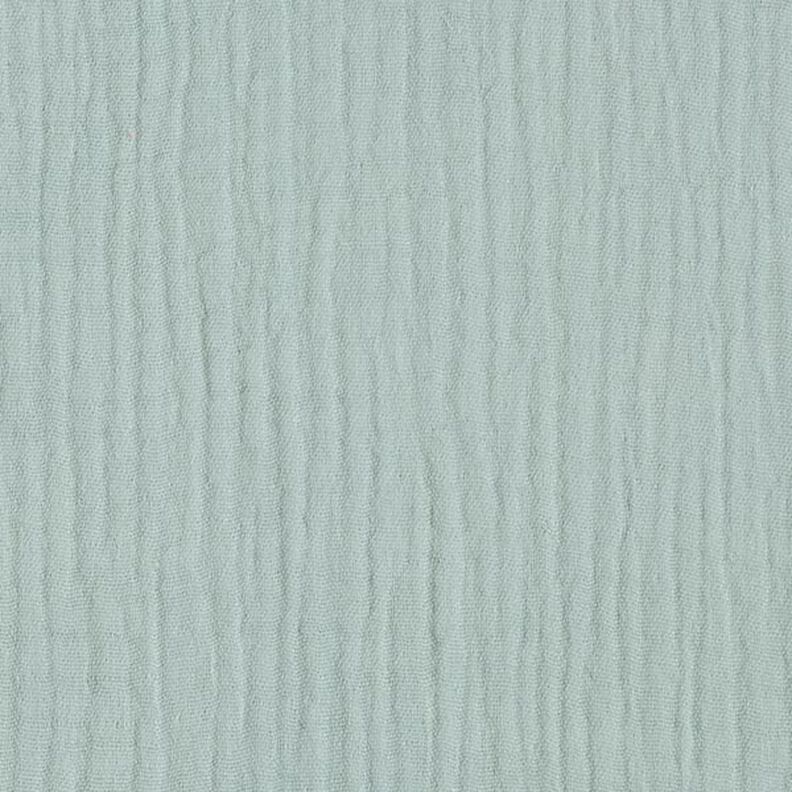 GOTS Trójwarstwowy muślin bawełniany – zieleń pastelowa,  image number 3