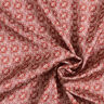 Satyna poliestrowa paisley w romby – miedź,  thumbnail number 3