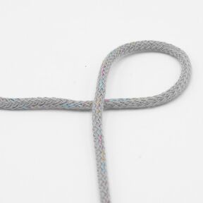 sznurek bawełniany Lureks [Ø 5 mm] – szary słoniowy, 
