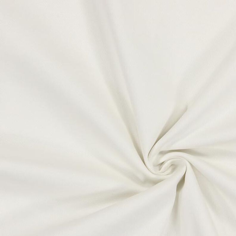Bawełna diagonalna strecz – mleczna biel,  image number 1