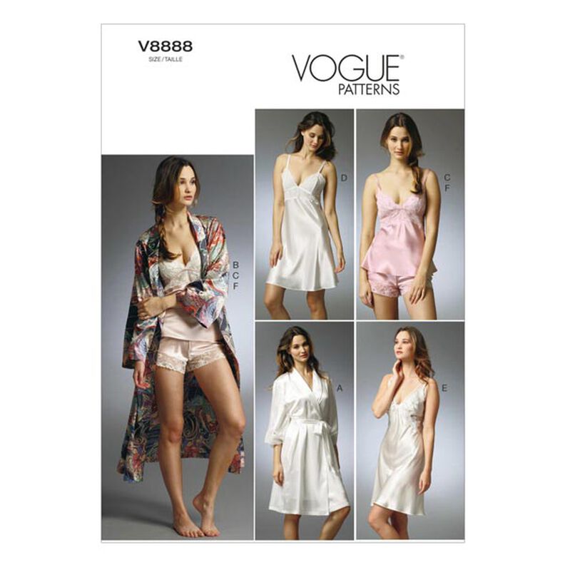 Bielizna nocna, Vogue 8888 | 32 - 40,  image number 1