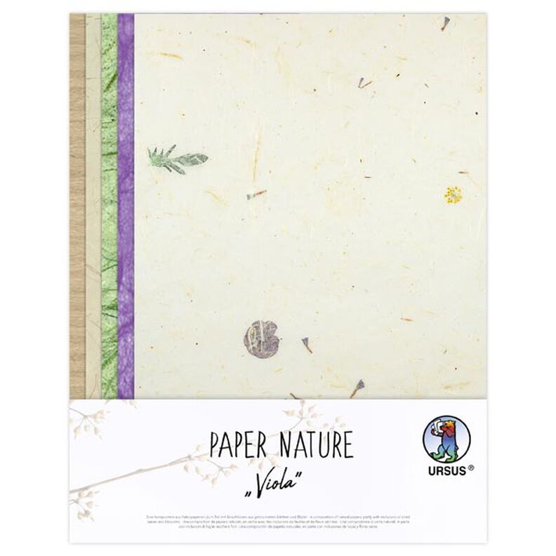 Zestaw papieru naturalnego  "Paper Nature Viola",  image number 2