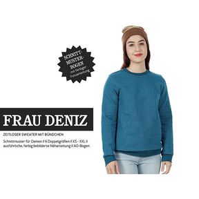 KOBIETA DENIZ ponadczasowy sweter z mankietami | Studio Przycięcie na wymiar | XS-XXL, 