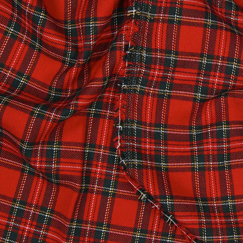 Szkocka krata Tartan kratka mała – czerwień,  image number 4