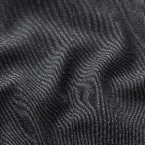 Bawełniany denim strecz, średni – czerń, 