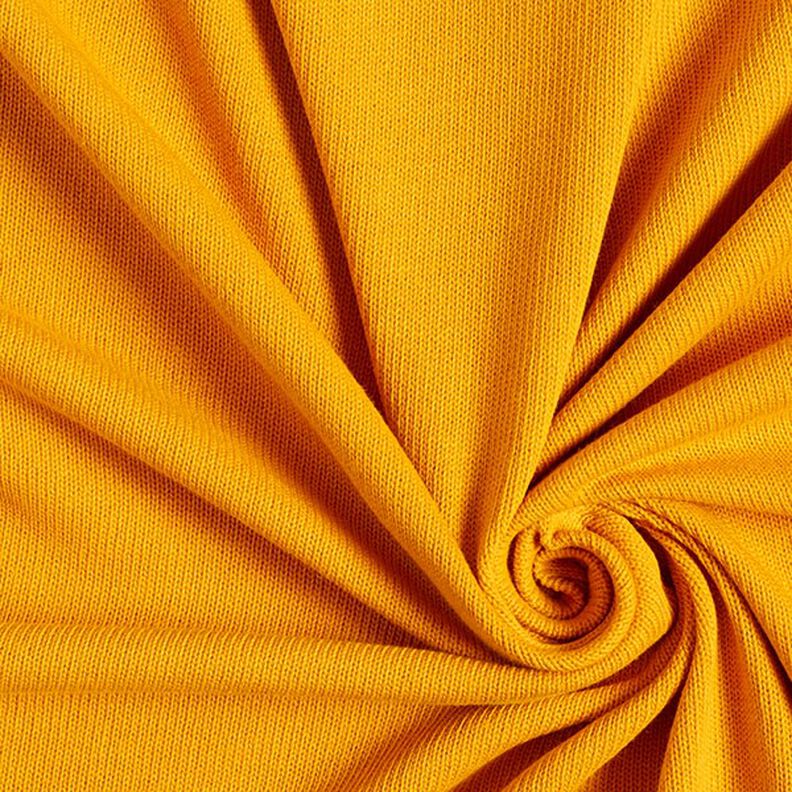 Dzianina swetrowa bawełniana – żółty curry,  image number 1