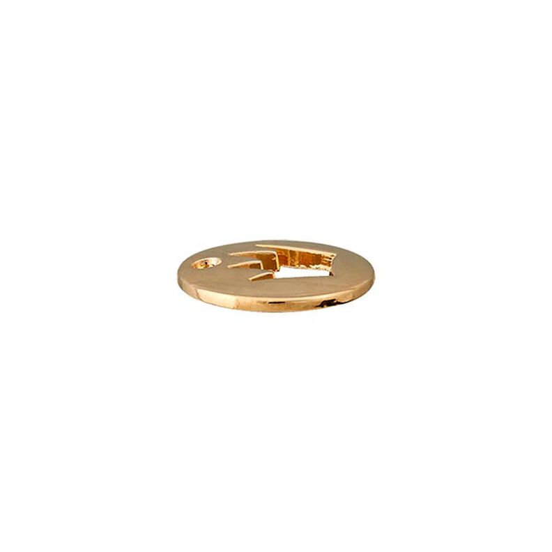 Ozdoba kor metallicana [ Ø 12 mm ] – złoto metaliczny,  image number 2