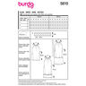 Sukienka | Burda 5810 | 34-48,  thumbnail number 12