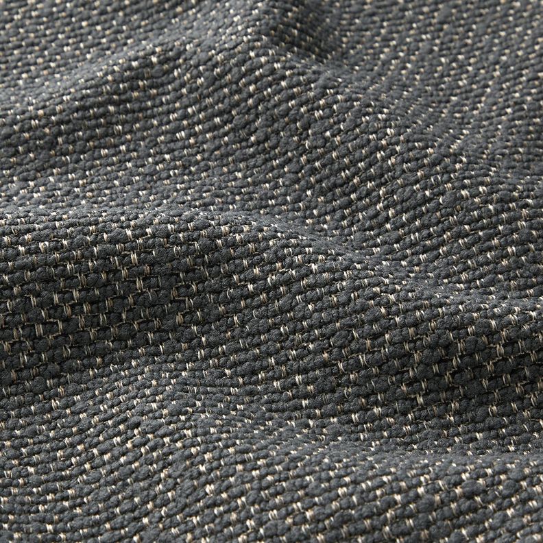 Tkanina outdoor efekt bouclé – antracyt,  image number 3