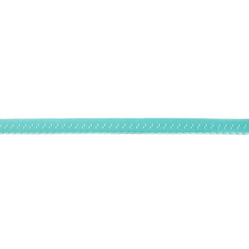 Elastyczna lamówka Koronka [12 mm] – błękit morski,  image number 1