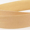 Taśma skośna Polycotton [20 mm] – beż,  thumbnail number 2