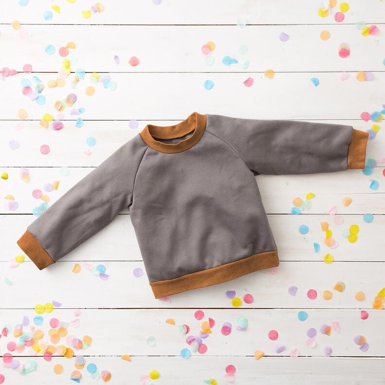 2x2 Dzianina ściągaczowa Jednokol – karmelka,  image number 7