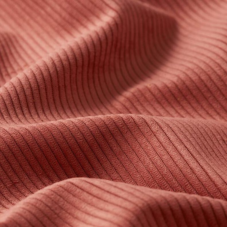 Tkanina tapicerska przypominająca sztruks Fjord – czerwień karminowa,  image number 2