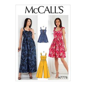 Sukienka, McCalls 7778 | 32 - 40, 