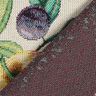Panel dekoracyjny Gobelin kolorowe owoce – jasnobeżowy/czerwień karminowa,  thumbnail number 4