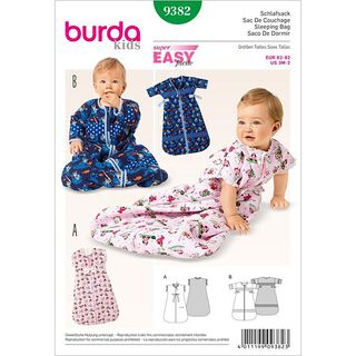 Śpiworek, Burda 9382, 