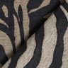 Tkanina tapicerska Żakard zebra – khaki/czerń,  thumbnail number 4