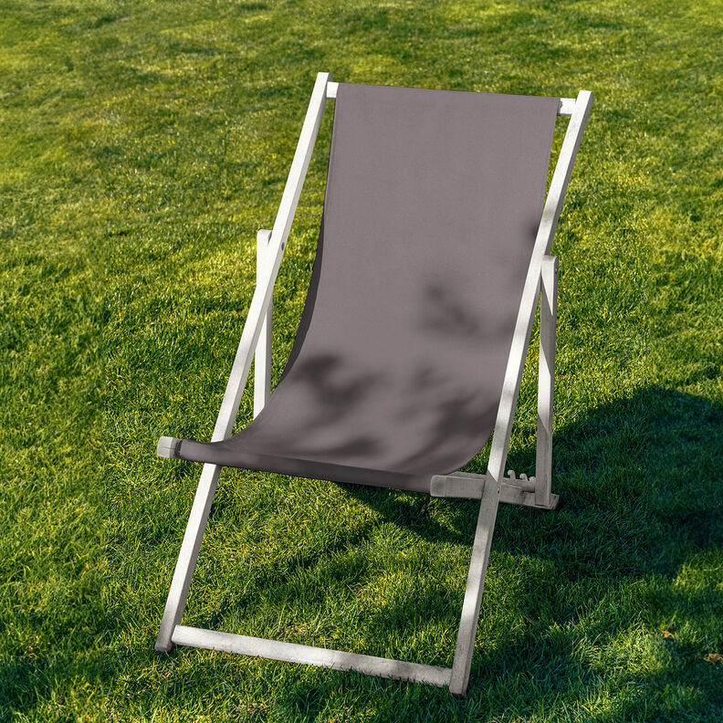 Outdoor Tkanina na leżaki jednokol. 44 cm – szary łupek,  image number 4