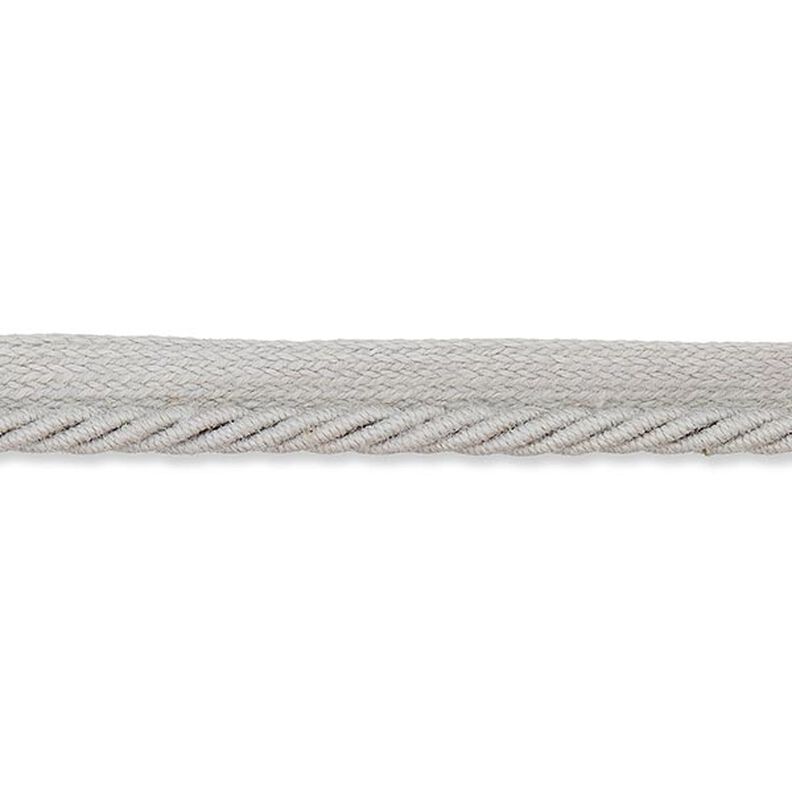 Taśma wypustkowa sznurek [9 mm] - jasnoszary,  image number 1