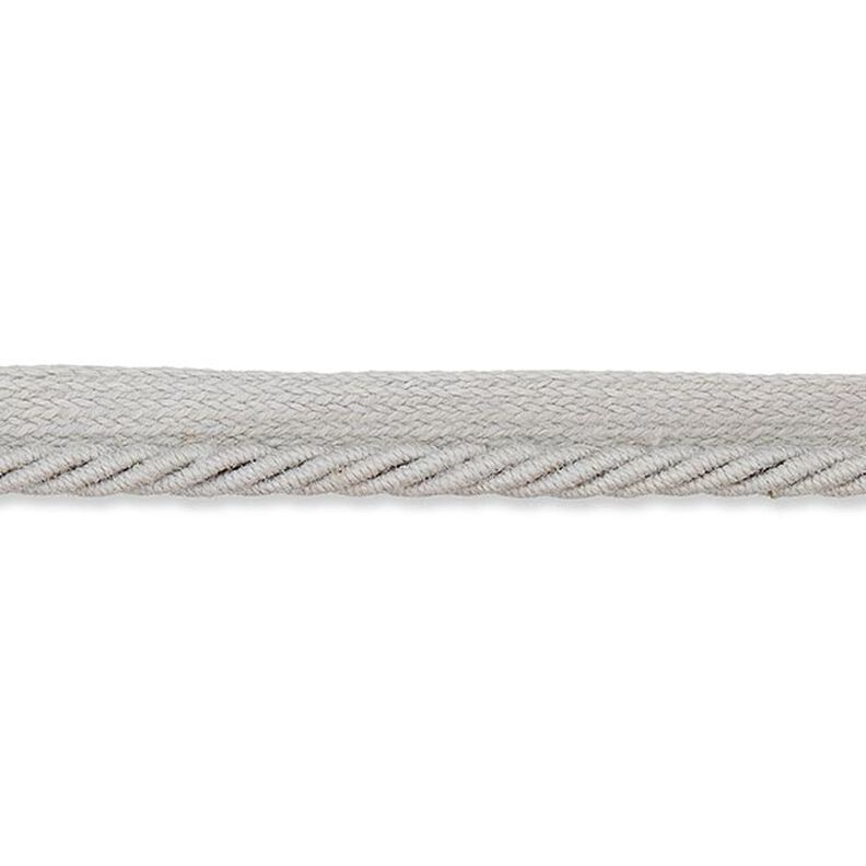 Taśma wypustkowa sznurek [9 mm] - jasnoszary,  image number 1