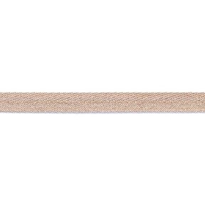 Taśma tkana Metaliczny [9 mm] – zawilec/srebrny metaliczny, 