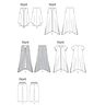 Top|Sukienka|Spodnie, Butterick 5655|44 - 50,  thumbnail number 7