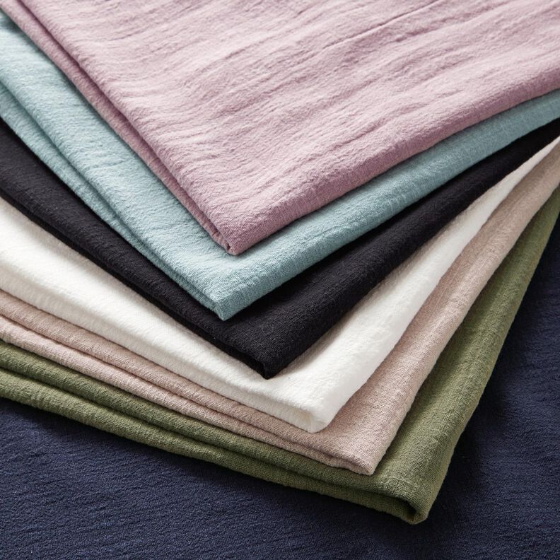 Tkanina bawełniana o wyglądzie lnu – lawendowy,  image number 4