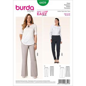 Spodnie / spodnie wciągane, Burda 6859, 