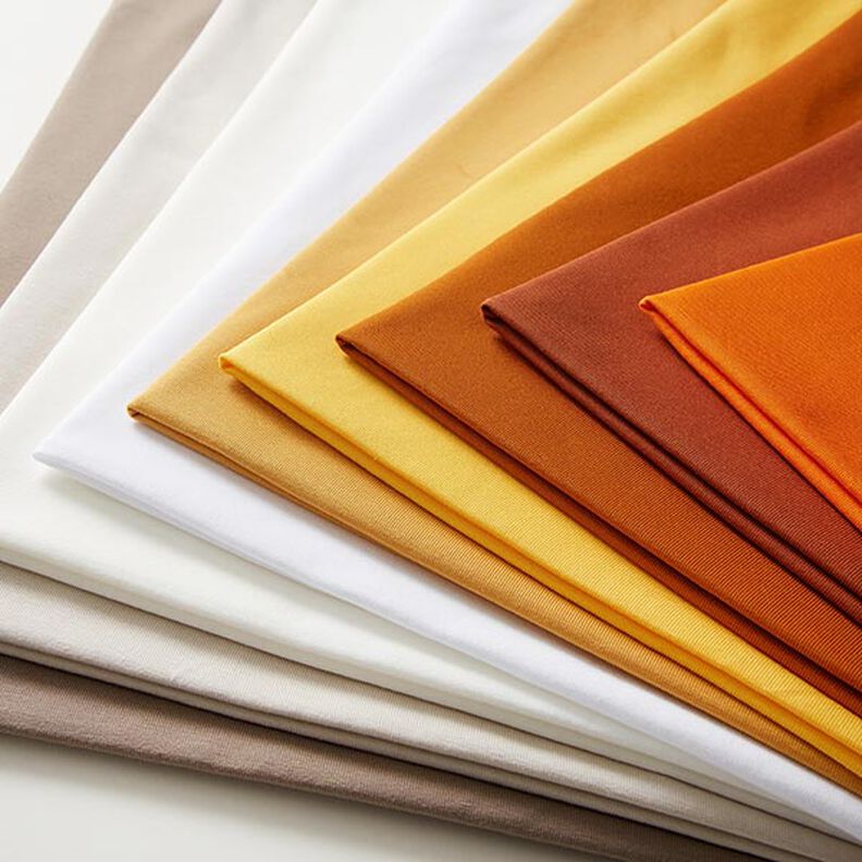 Dżersej bawełniany średniej ciężkości jednokol. – szmaragdowy,  image number 9