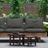 Tkanina outdoor efekt bouclé – antracyt,  thumbnail number 6
