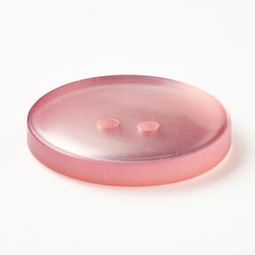 Guzik 2-dziurkowy błyszczący [Ø 25 mm] – róż, 