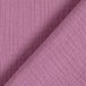 Muślin / Tkanina double crinkle – malwa,  thumbnail number 4