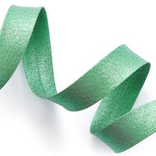 Taśma skośna Metaliczny [20 mm] – zieleń, 