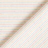 Tkanin dekoracyjna Half panama wielokolorowe paski – naturalny,  thumbnail number 4