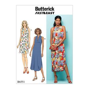 Sukienka, Butterick 6551 | L - XXL, 