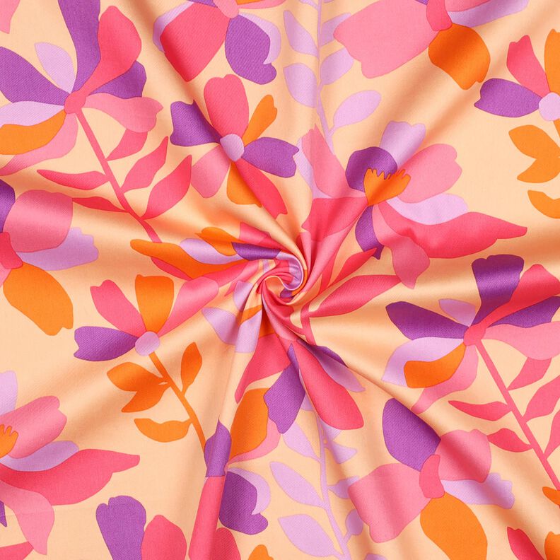 Satyna bawełniana Cloverdale | Nerida Hansen – brzoskwinia/pink,  image number 3