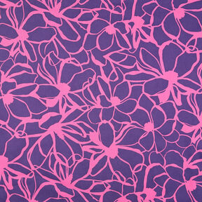 Satyna bawełniana Magnolia | Nerida Hansen – lilia/pink, 