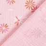 Muślin / Tkanina double crinkle deszcz kwiatów – różowy,  thumbnail number 4