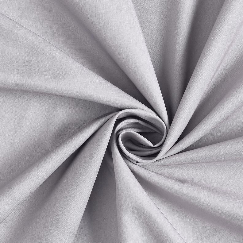 GOTS Bawełna Popelina | Tula &ndash; jasny szary,  image number 1