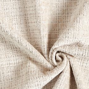 Tkanina tapicerska Szenila Jednokol &ndash; migdałowy, 