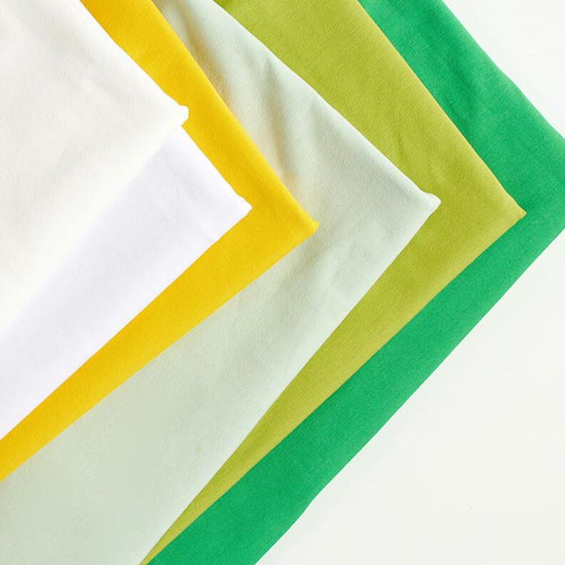 Dżersej bawełniany średniej ciężkości jednokol. – zieleń,  image number 5