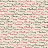 Tkanina bawełniana Kreton Merry Christmas – naturalny/czerwień karminowa,  thumbnail number 1