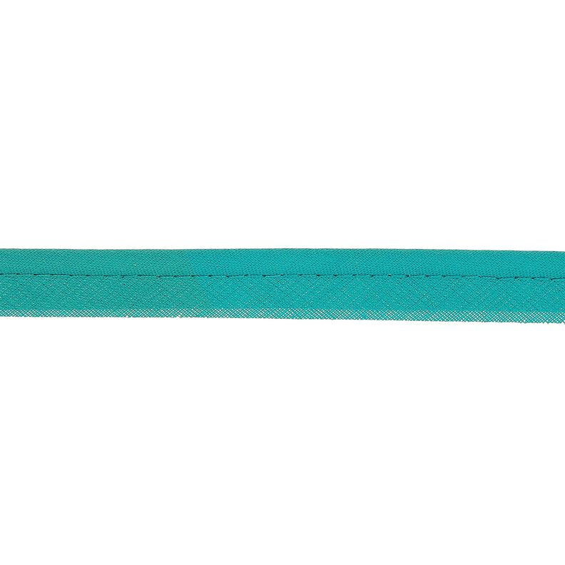 Taśma wypustkowa Polycotton [15 mm] – błękit morski,  image number 1
