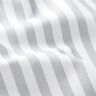 Tkanin dekoracyjna Half panama podłużne pasy – jasnoszary/biel,  thumbnail number 2