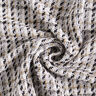 Gruby materiał na płaszcze w kratkę z brokatową przędzą – biel/beż,  thumbnail number 4
