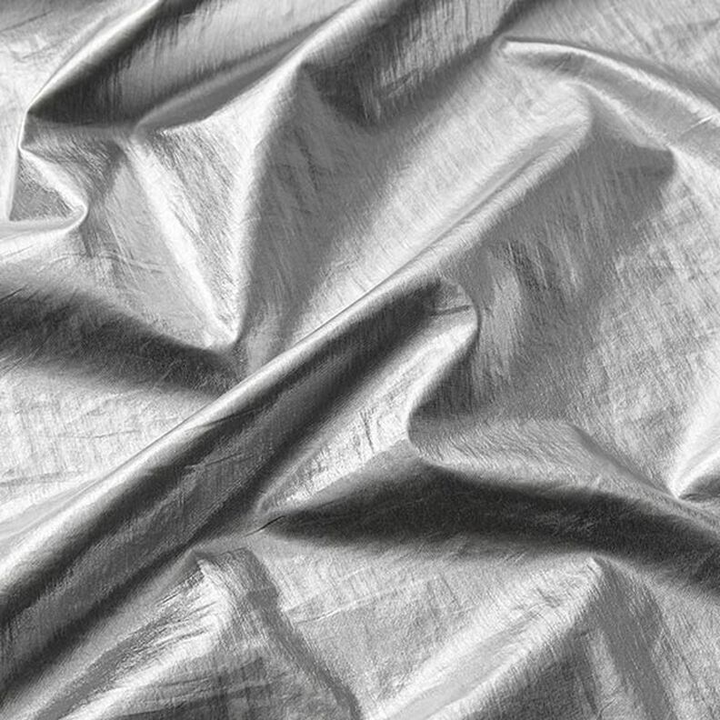 Lekka tkanina na bluzki glamour – srebro,  image number 3