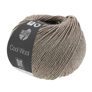 Cool Wool Melange, 50g | Lana Grossa – kasztanowy brąz, 